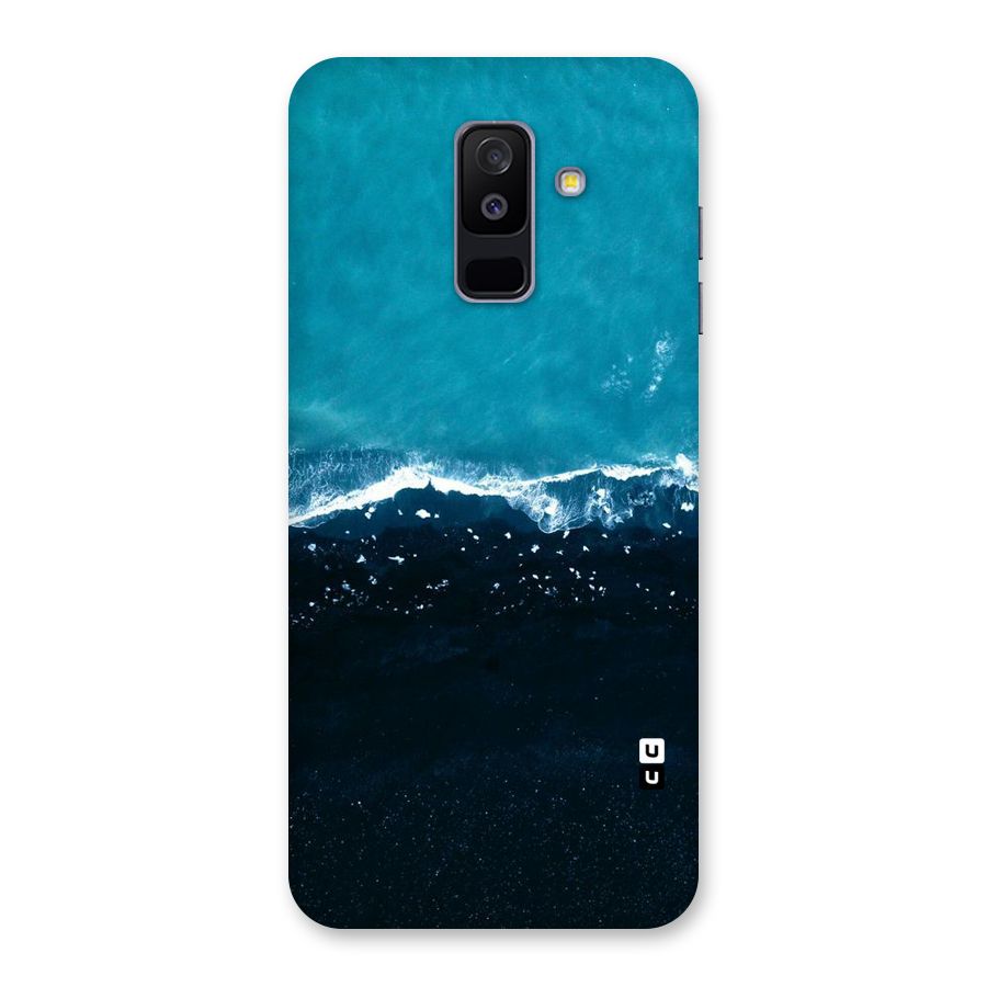 Ocean Blues Back Case for Galaxy A6 Plus