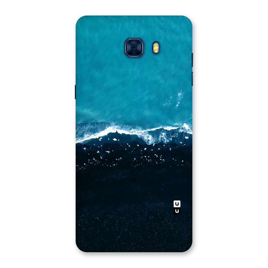Ocean Blues Back Case for Galaxy C7 Pro