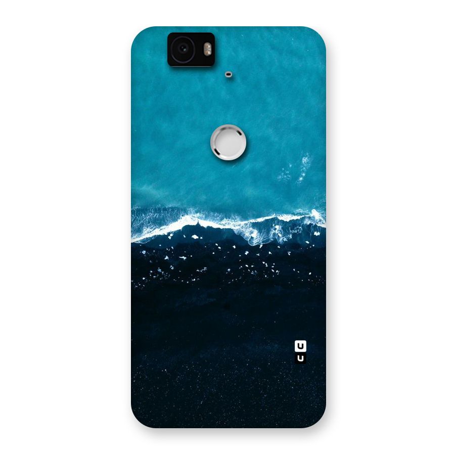 Ocean Blues Back Case for Google Nexus-6P