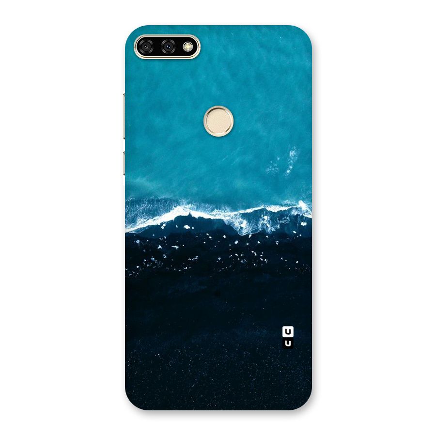 Ocean Blues Back Case for Honor 7A