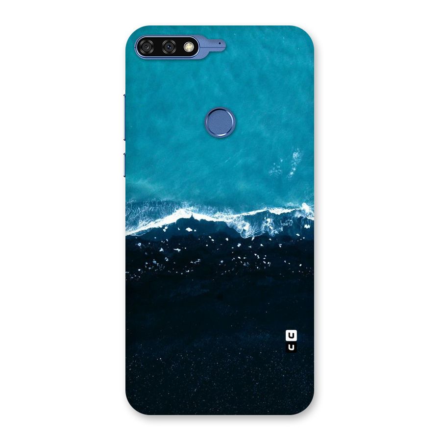 Ocean Blues Back Case for Honor 7C