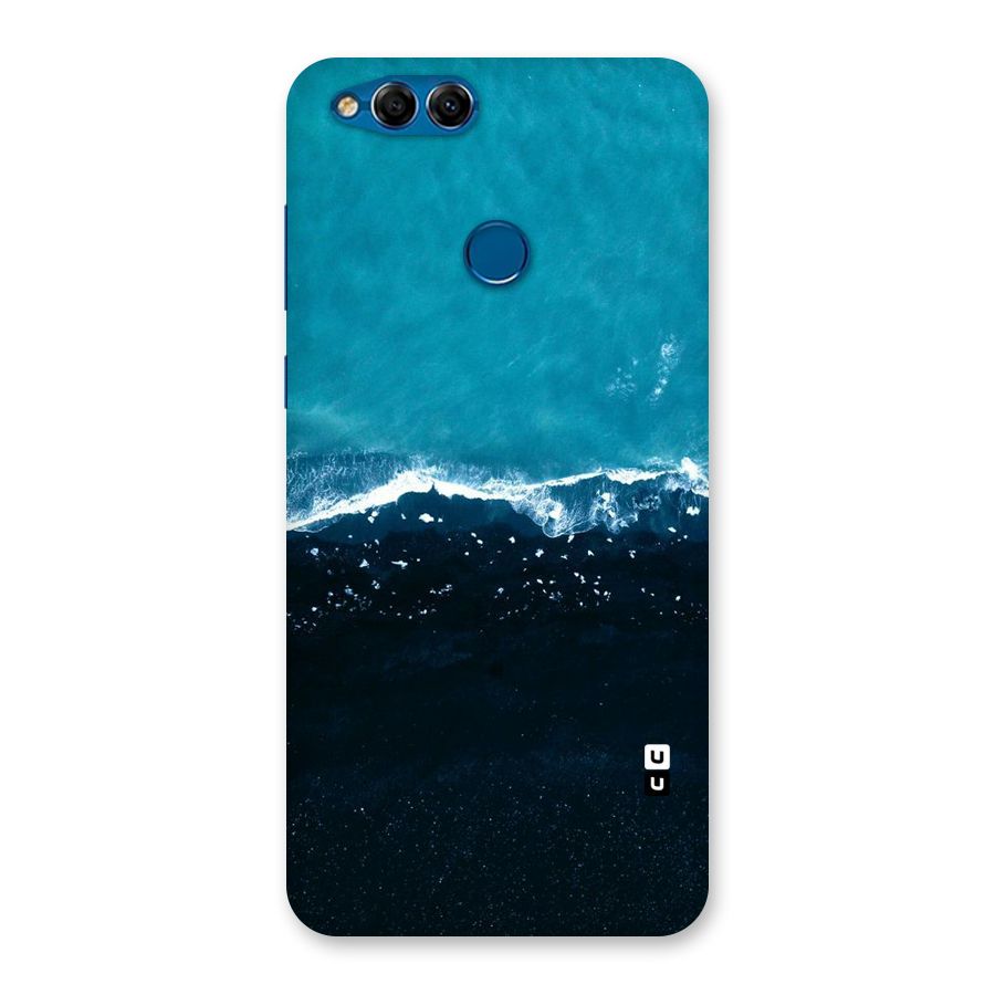 Ocean Blues Back Case for Honor 7X