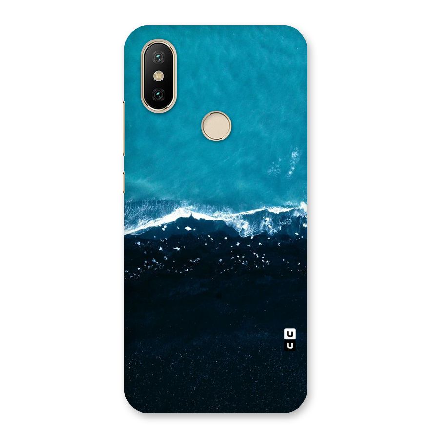 Ocean Blues Back Case for Mi A2