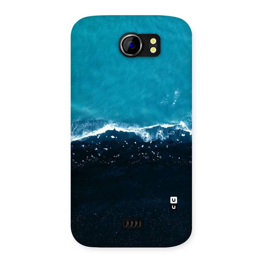 Ocean Blues Back Case for Micromax Canvas 2 A110