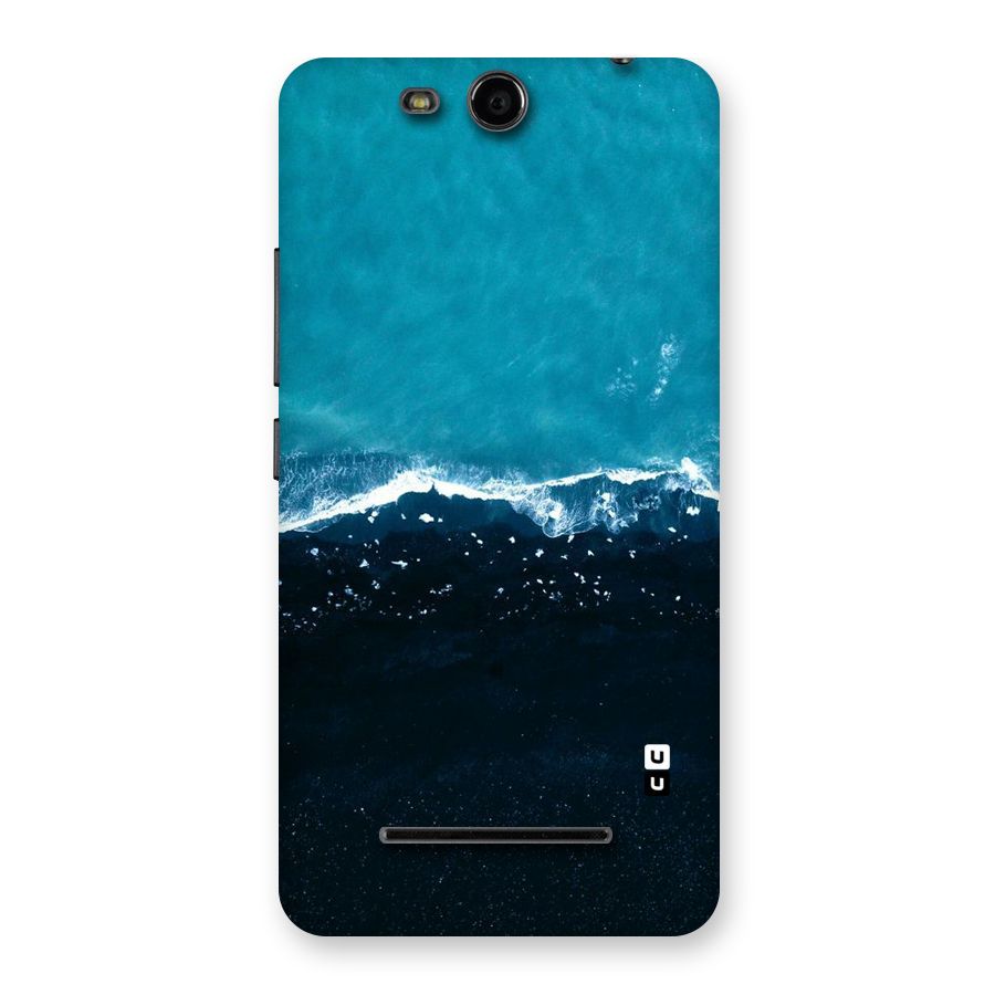 Ocean Blues Back Case for Micromax Canvas Juice 3 Q392