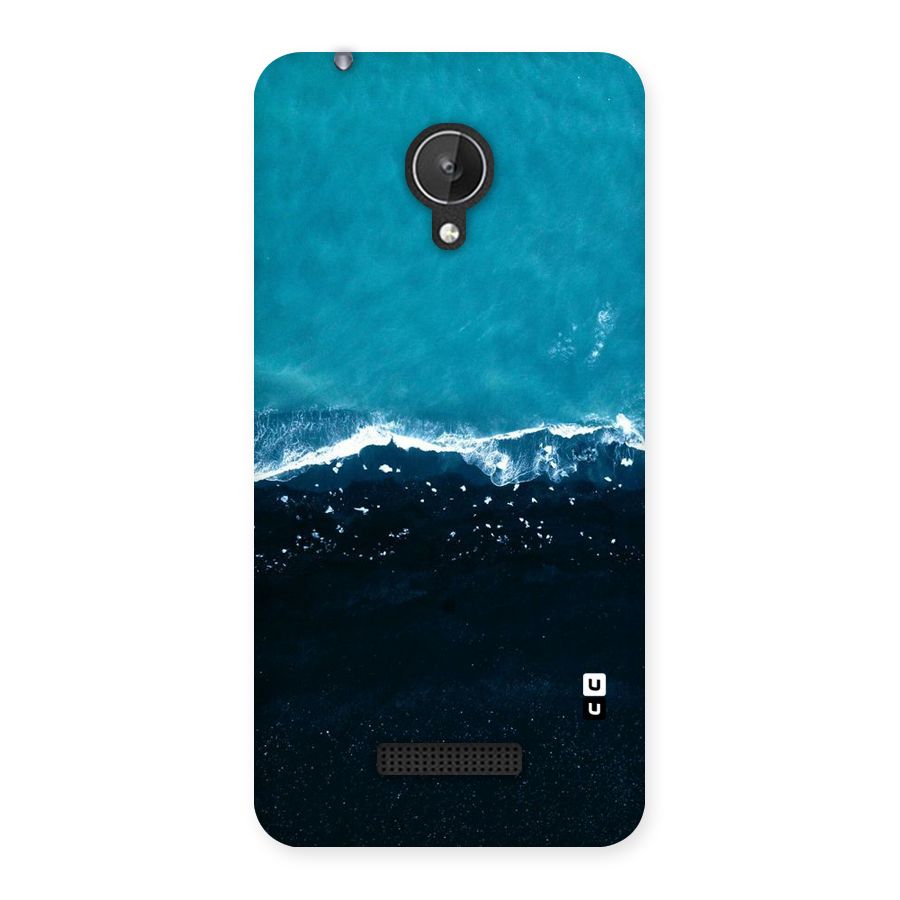 Ocean Blues Back Case for Micromax Canvas Spark Q380