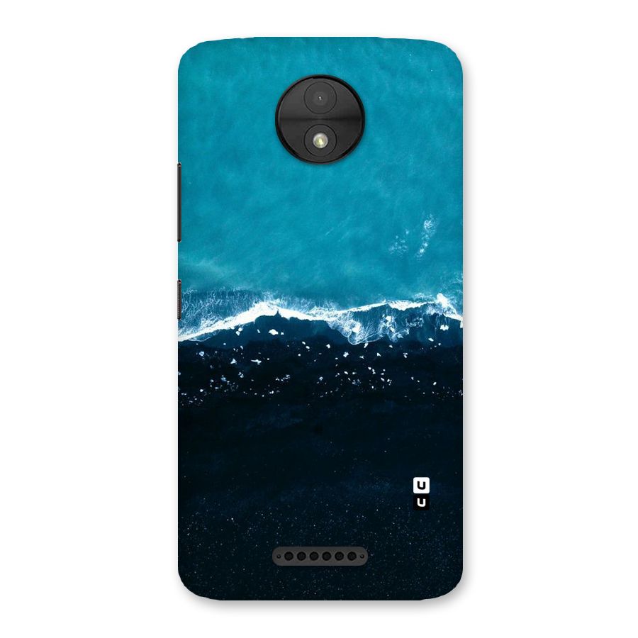 Ocean Blues Back Case for Moto C