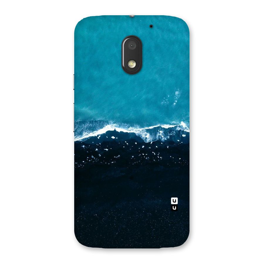 Ocean Blues Back Case for Moto E3 Power