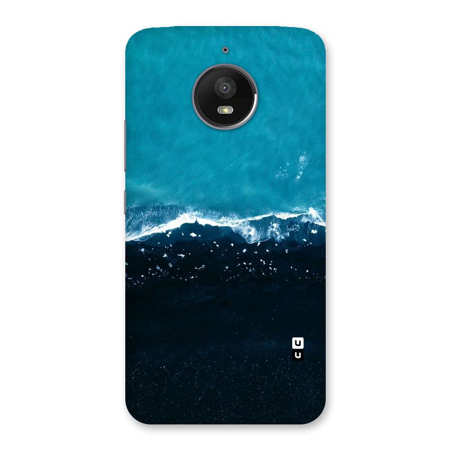 Ocean Blues Back Case for Moto E4 Plus