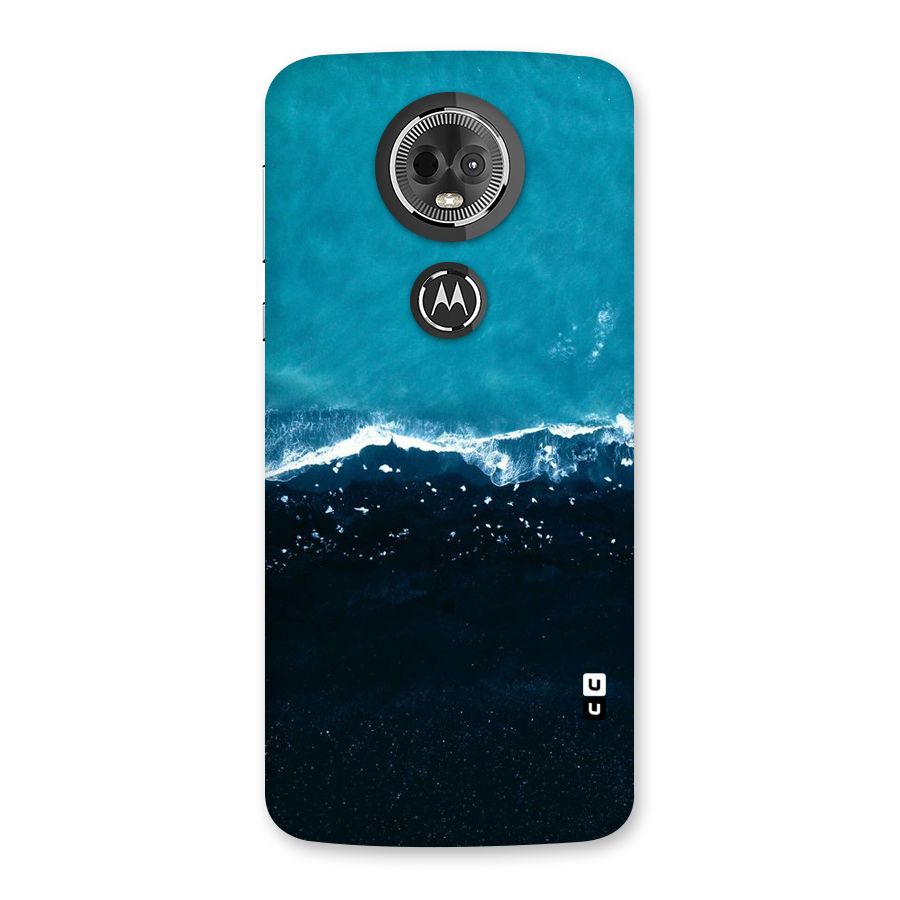 Ocean Blues Back Case for Moto E5 Plus
