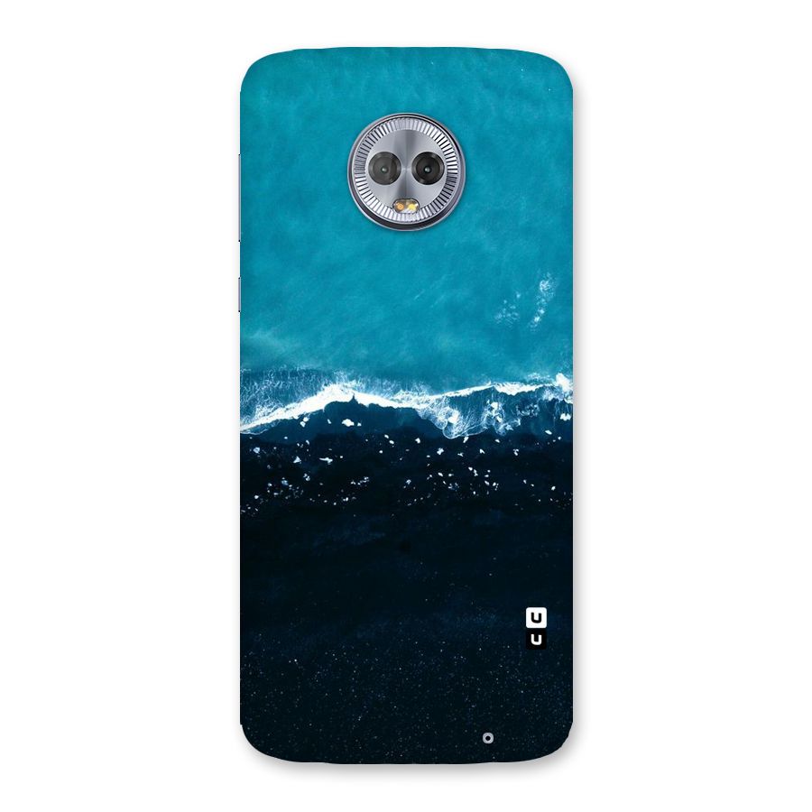 Ocean Blues Back Case for Moto G6 Plus