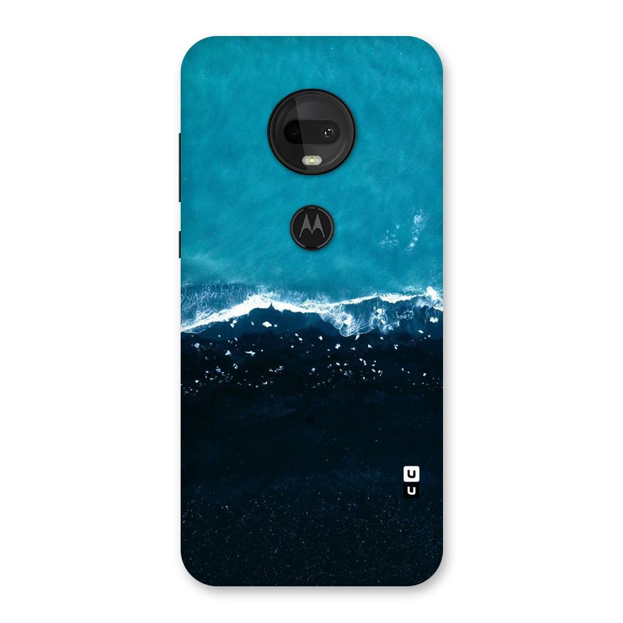 Ocean Blues Back Case for Moto G7