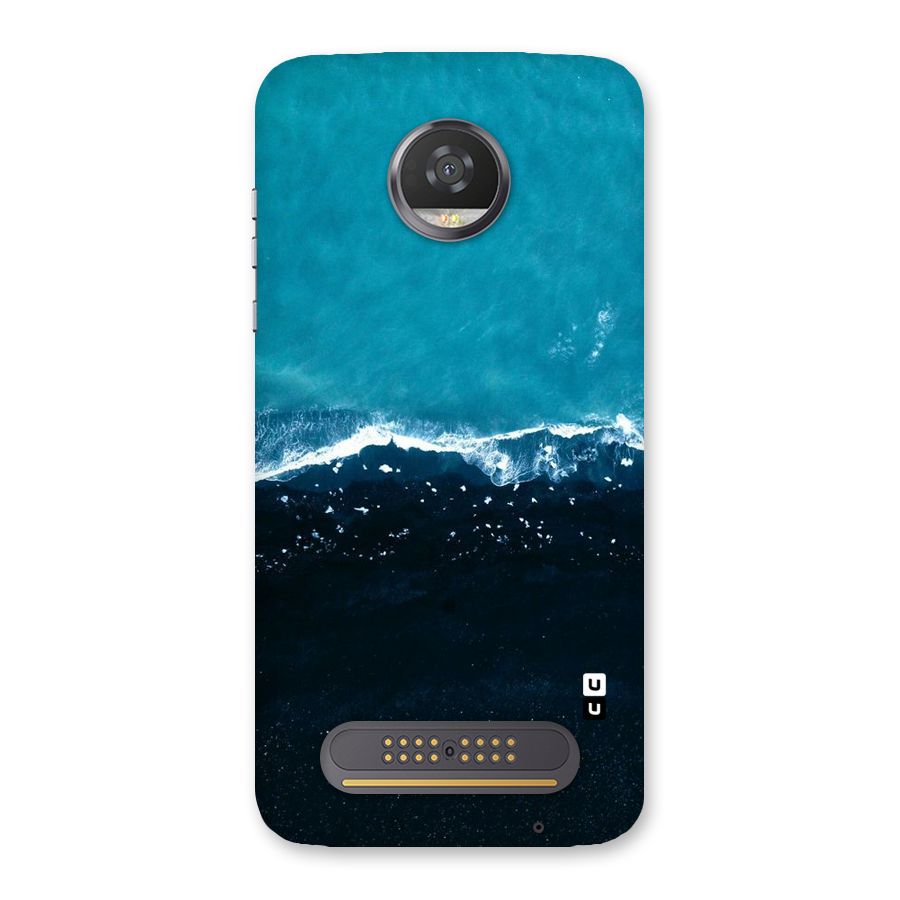 Ocean Blues Back Case for Moto Z2 Play