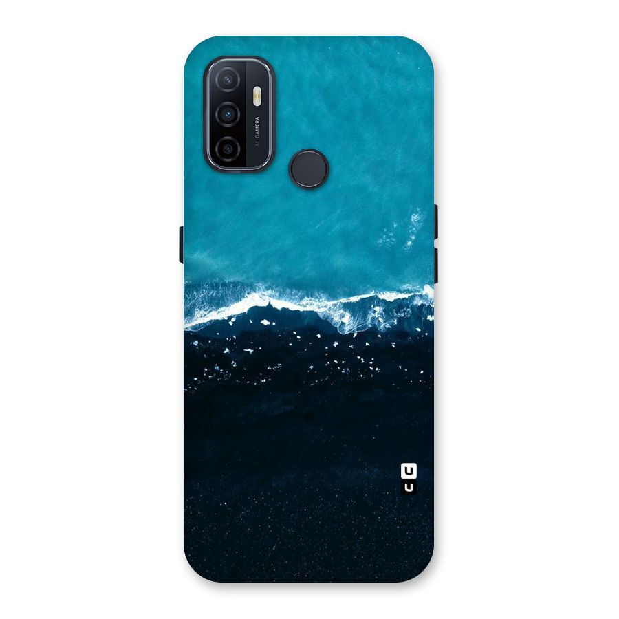 Ocean Blues Back Case for Oppo A32