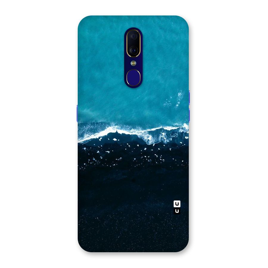 Ocean Blues Back Case for Oppo F11