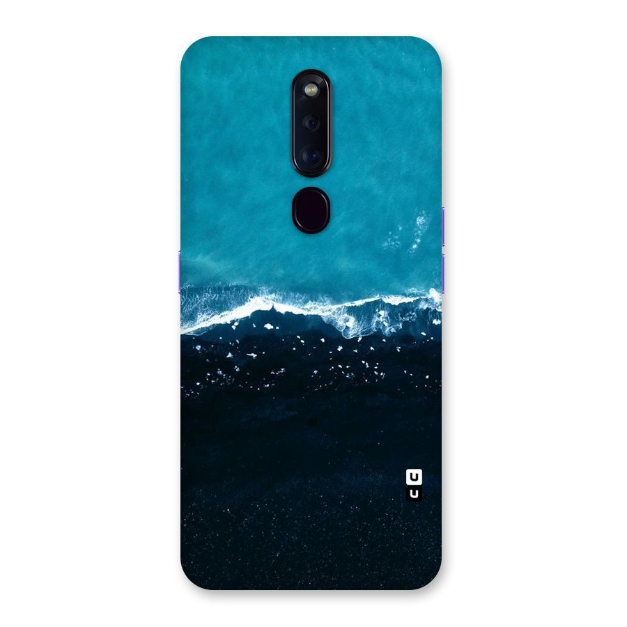 Ocean Blues Back Case for Oppo F11 Pro