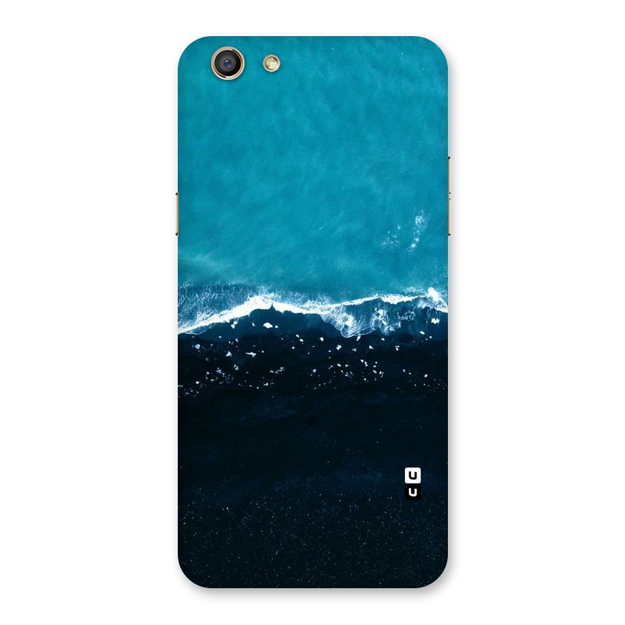 Ocean Blues Back Case for Oppo F3