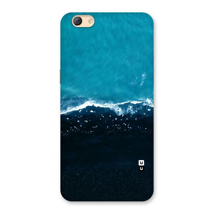 Ocean Blues Back Case for Oppo F3 Plus