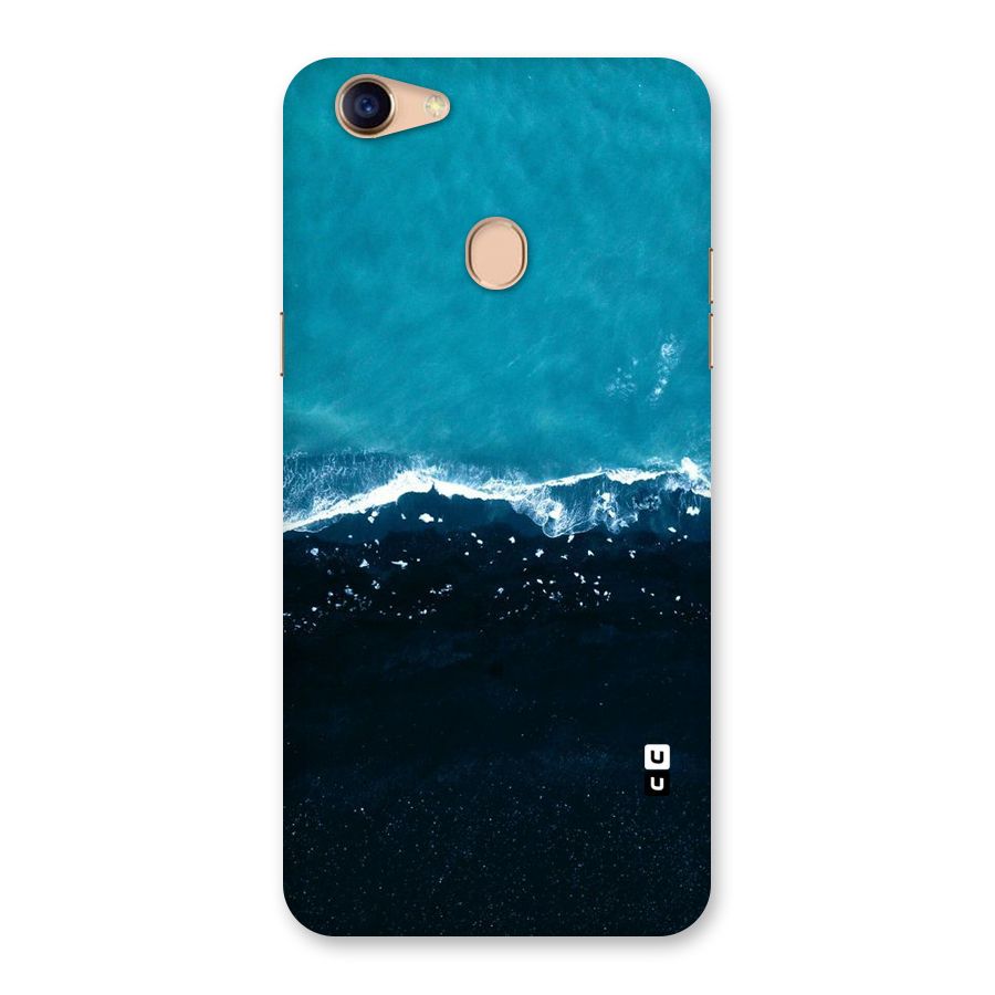 Ocean Blues Back Case for Oppo F5