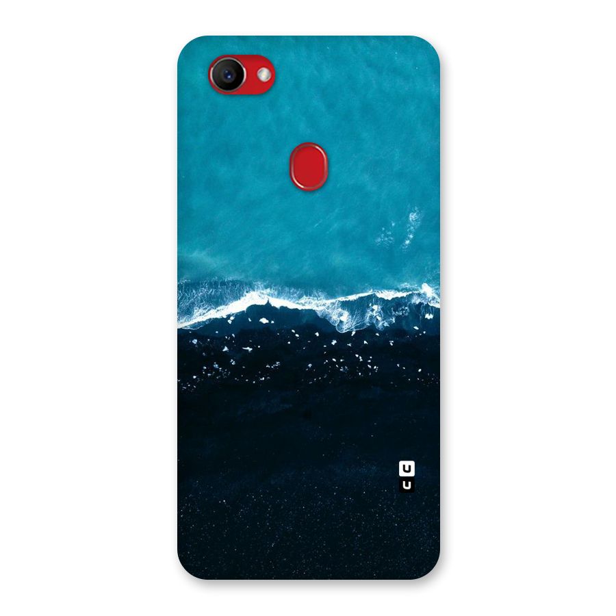 Ocean Blues Back Case for Oppo F7