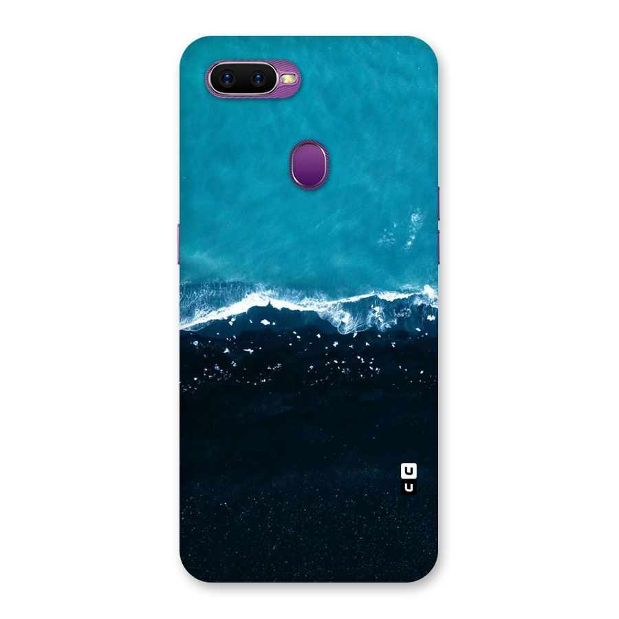 Ocean Blues Back Case for Oppo F9