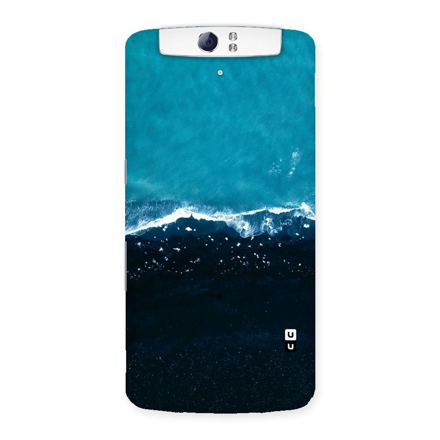 Ocean Blues Back Case for Oppo N1