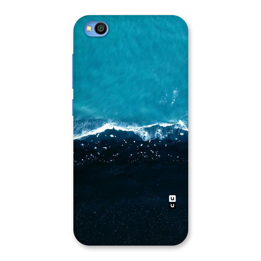 Ocean Blues Back Case for Redmi Go
