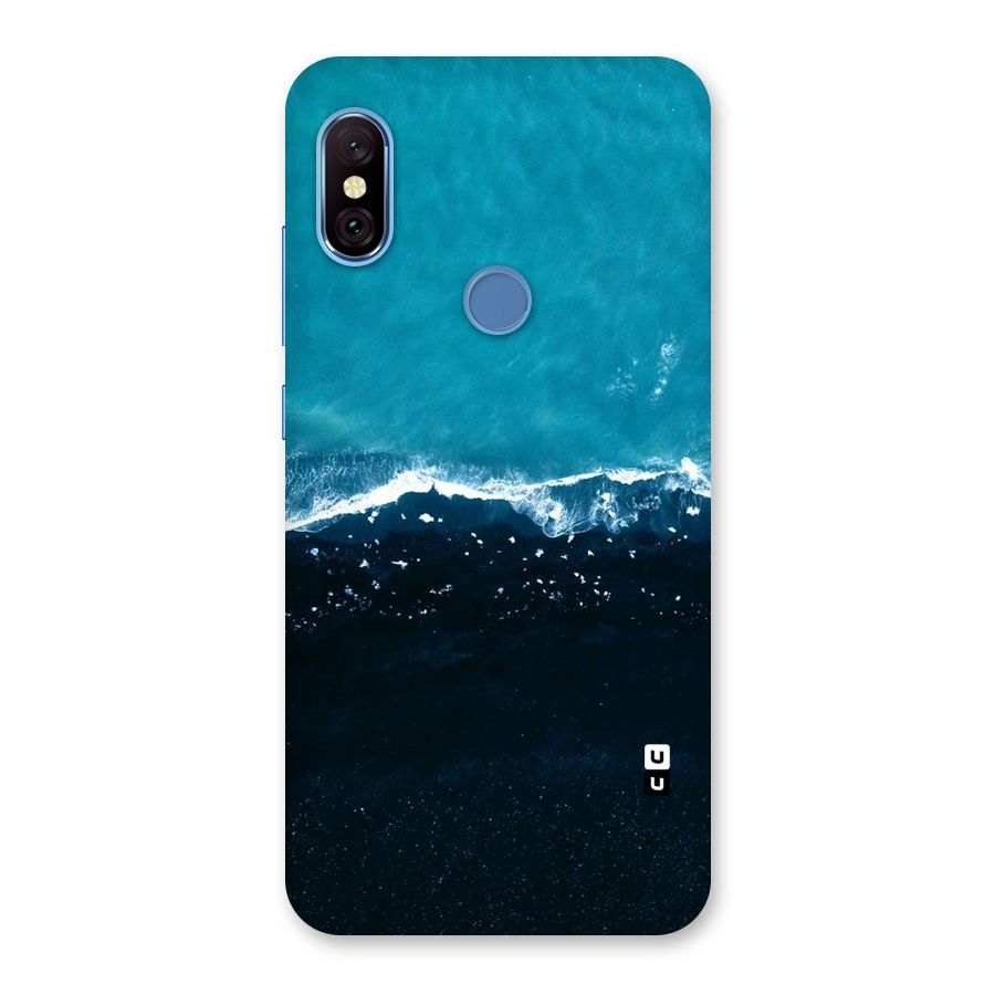 Ocean Blues Back Case for Redmi Note 6 Pro