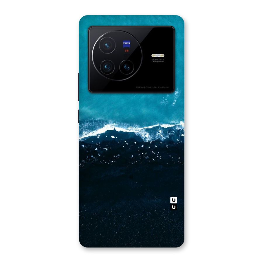 Ocean Blues Back Case for Vivo X80