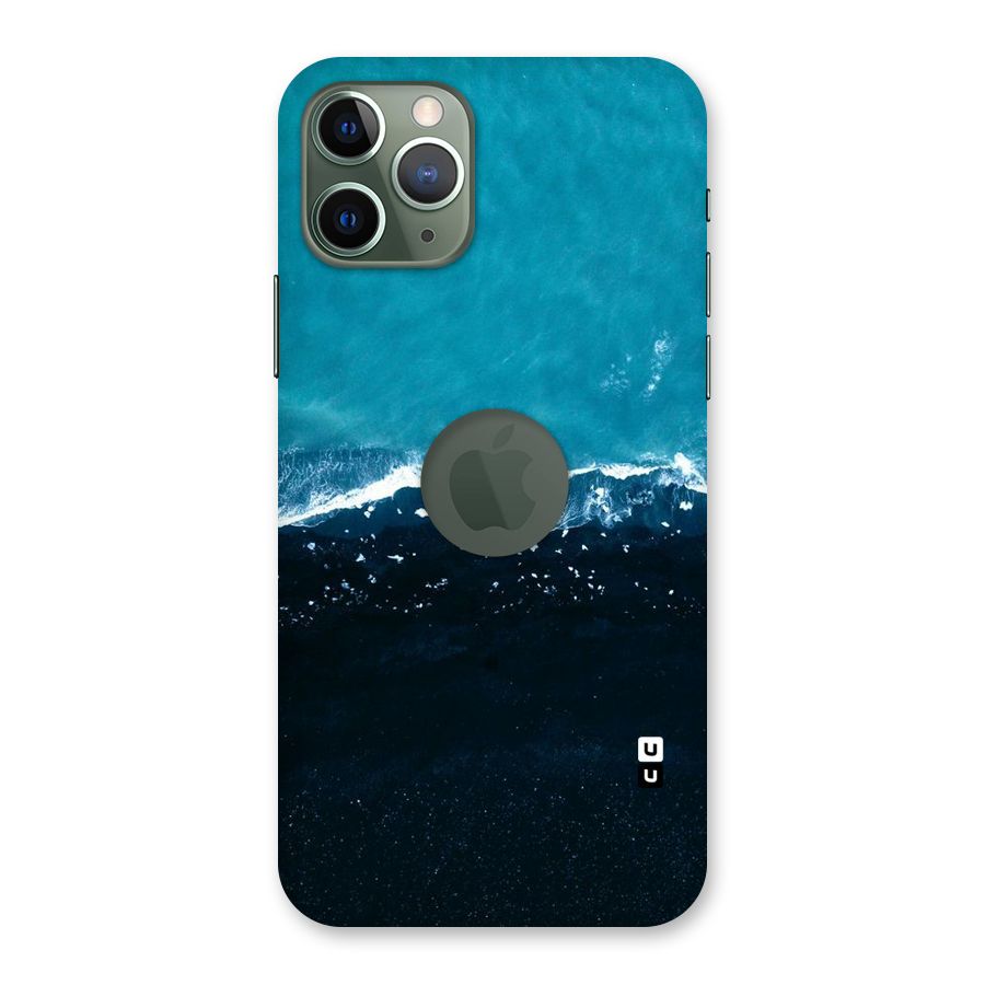 Ocean Blues Back Case for iPhone 11 Pro Logo  Cut