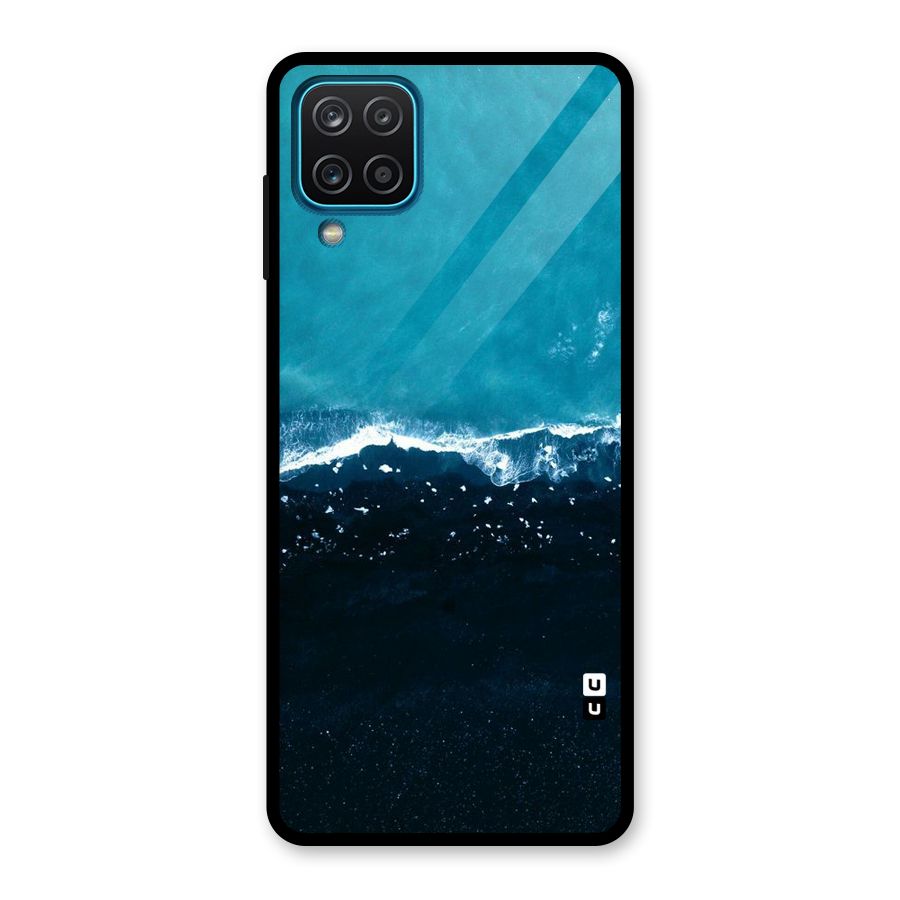 Ocean Blues Glass Back Case for Galaxy A12