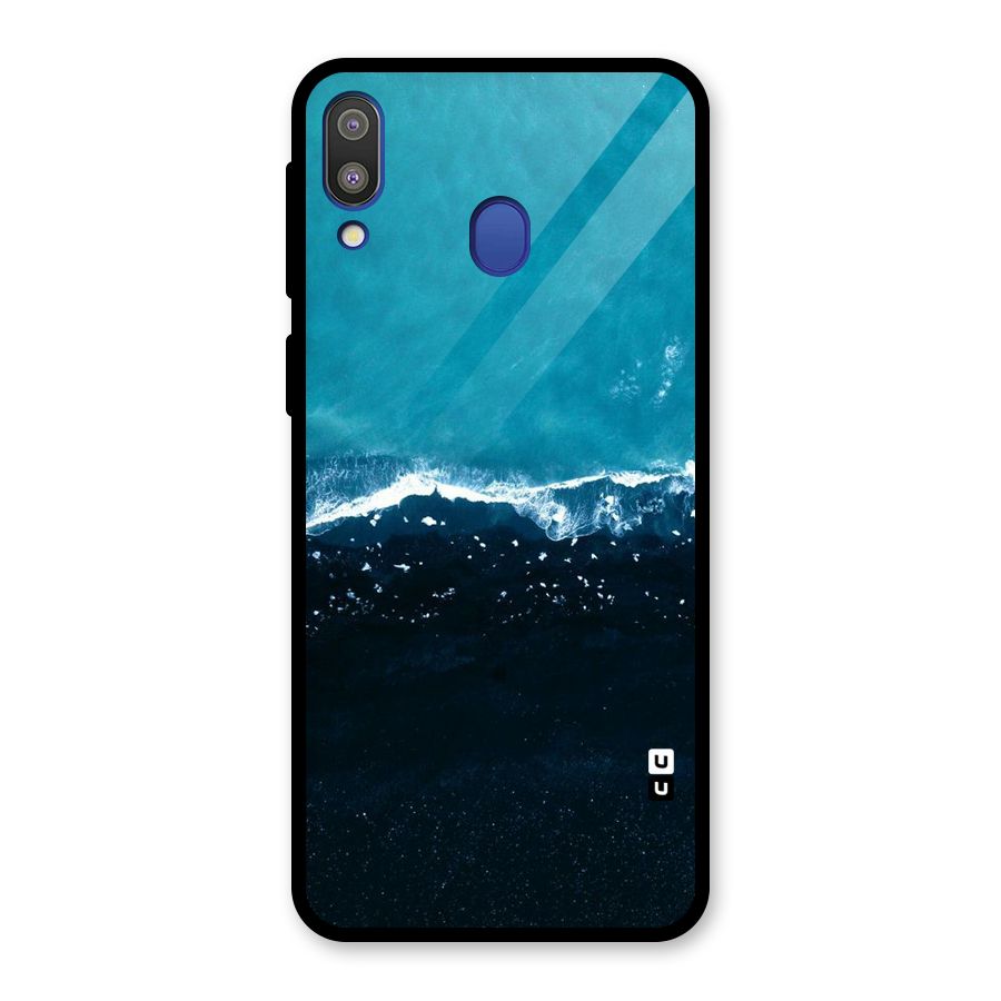 Ocean Blues Glass Back Case for Galaxy M20
