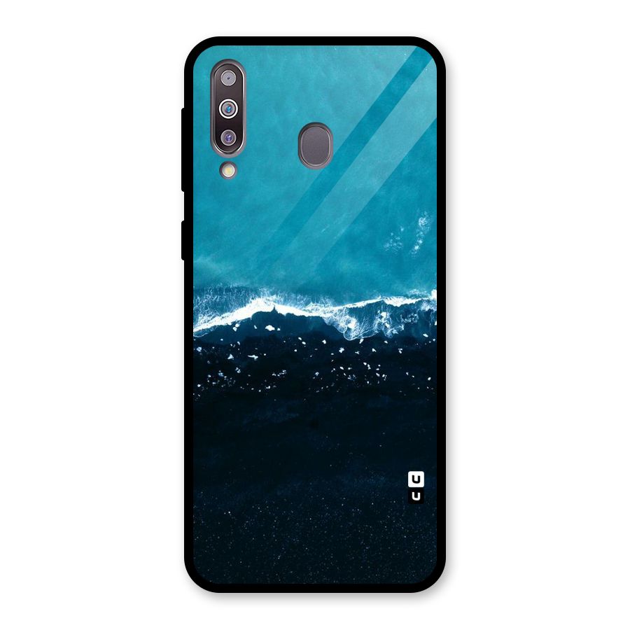 Ocean Blues Glass Back Case for Galaxy M30