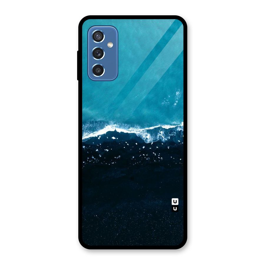 Ocean Blues Glass Back Case for Galaxy M52 5G