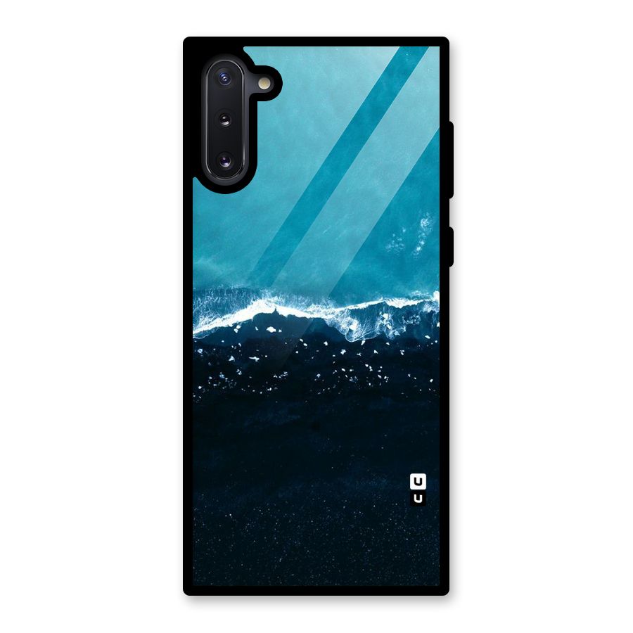 Ocean Blues Glass Back Case for Galaxy Note 10