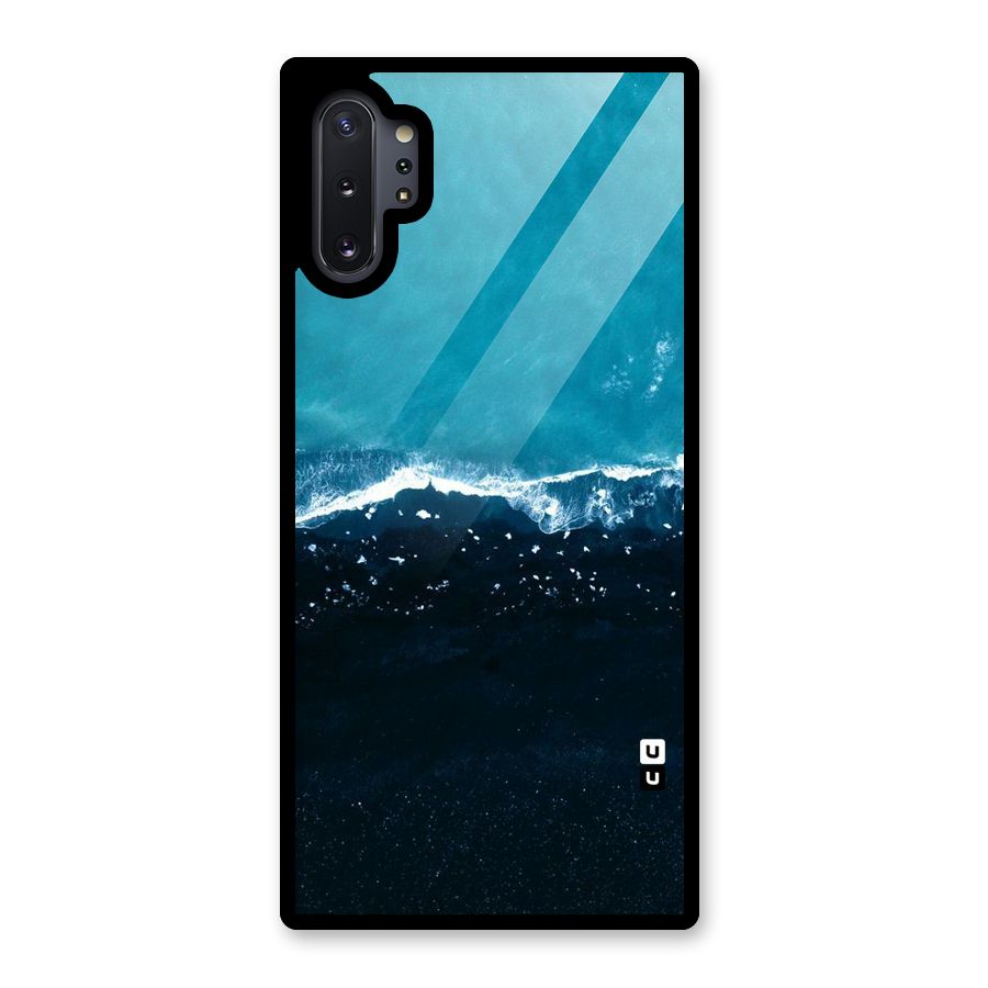 Ocean Blues Glass Back Case for Galaxy Note 10 Plus