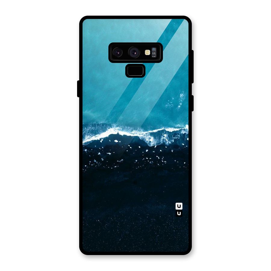 Ocean Blues Glass Back Case for Galaxy Note 9