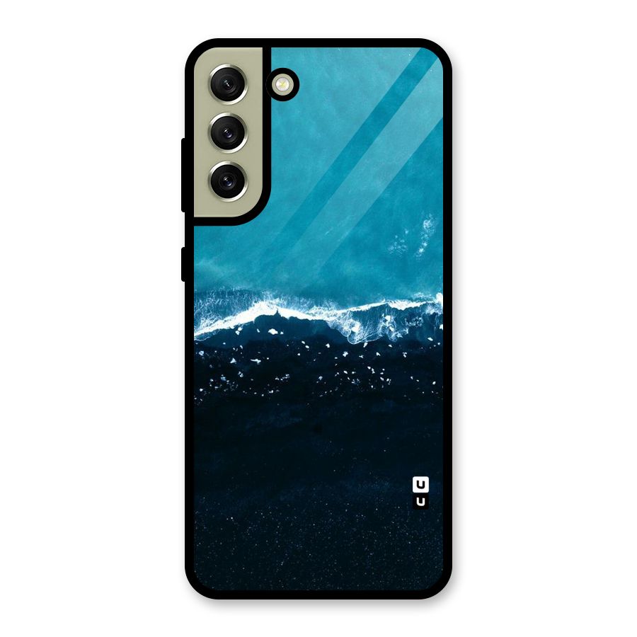 Ocean Blues Glass Back Case for Galaxy S21 FE 5G