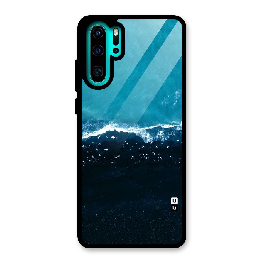 Ocean Blues Glass Back Case for Huawei P30 Pro