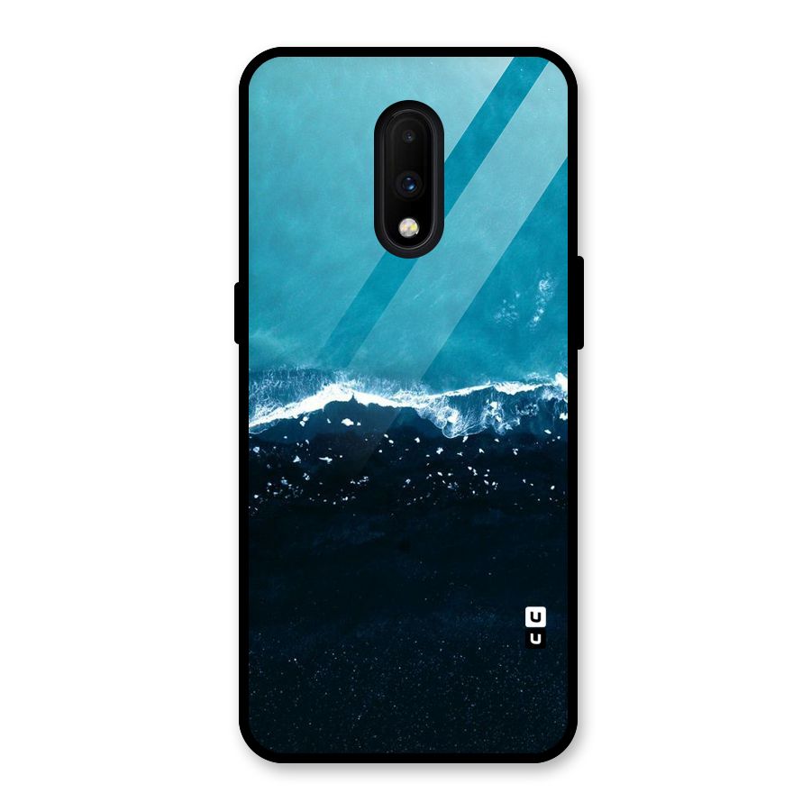 Ocean Blues Glass Back Case for OnePlus 7