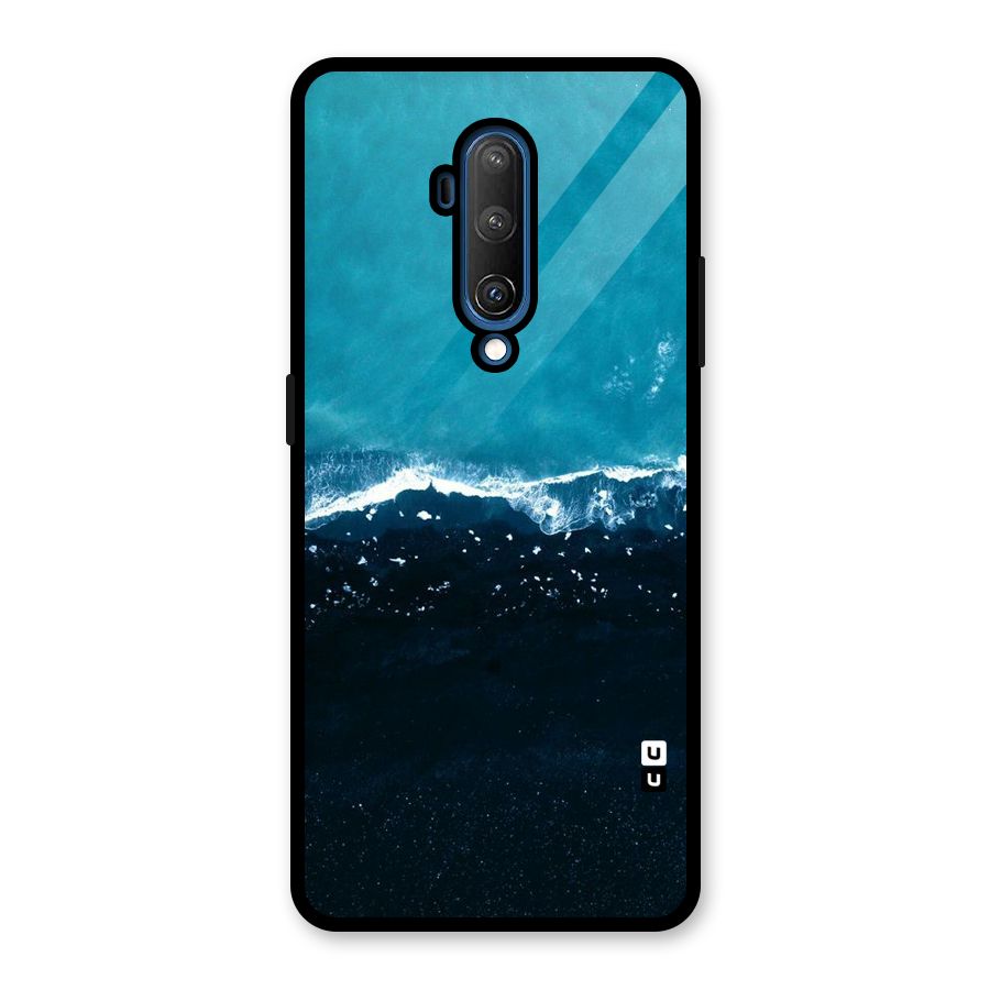 Ocean Blues Glass Back Case for OnePlus 7T Pro