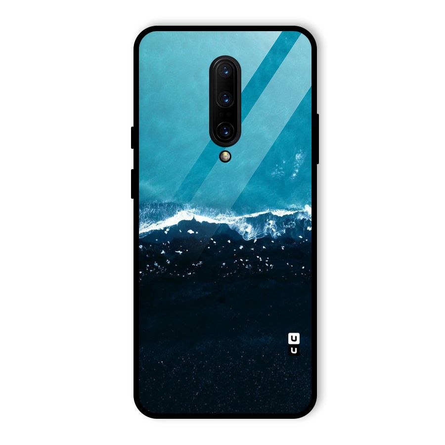 Ocean Blues Glass Back Case for OnePlus 7 Pro