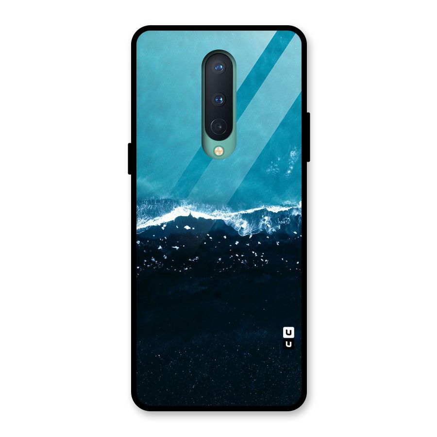 Ocean Blues Glass Back Case for OnePlus 8