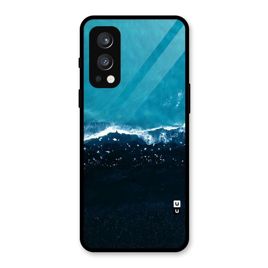 Ocean Blues Glass Back Case for OnePlus Nord 2 5G