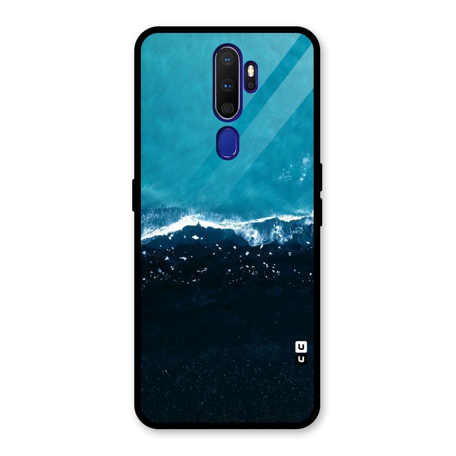 Ocean Blues Glass Back Case for Oppo A9 (2020)