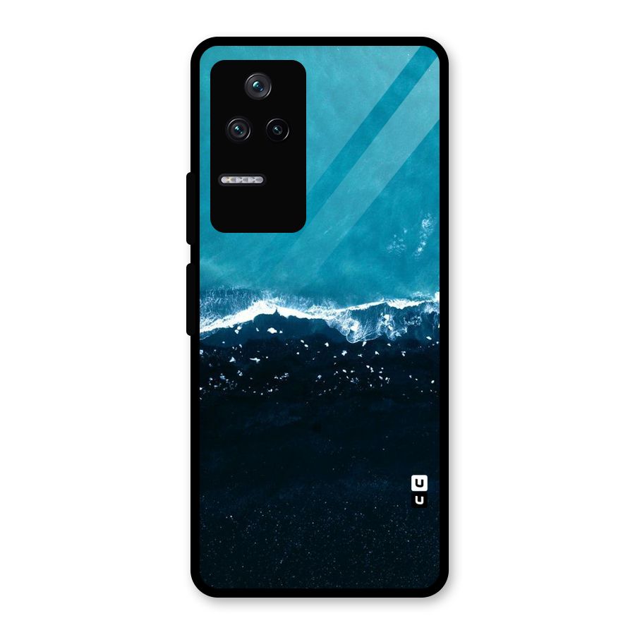 Ocean Blues Glass Back Case for Poco F4 5G