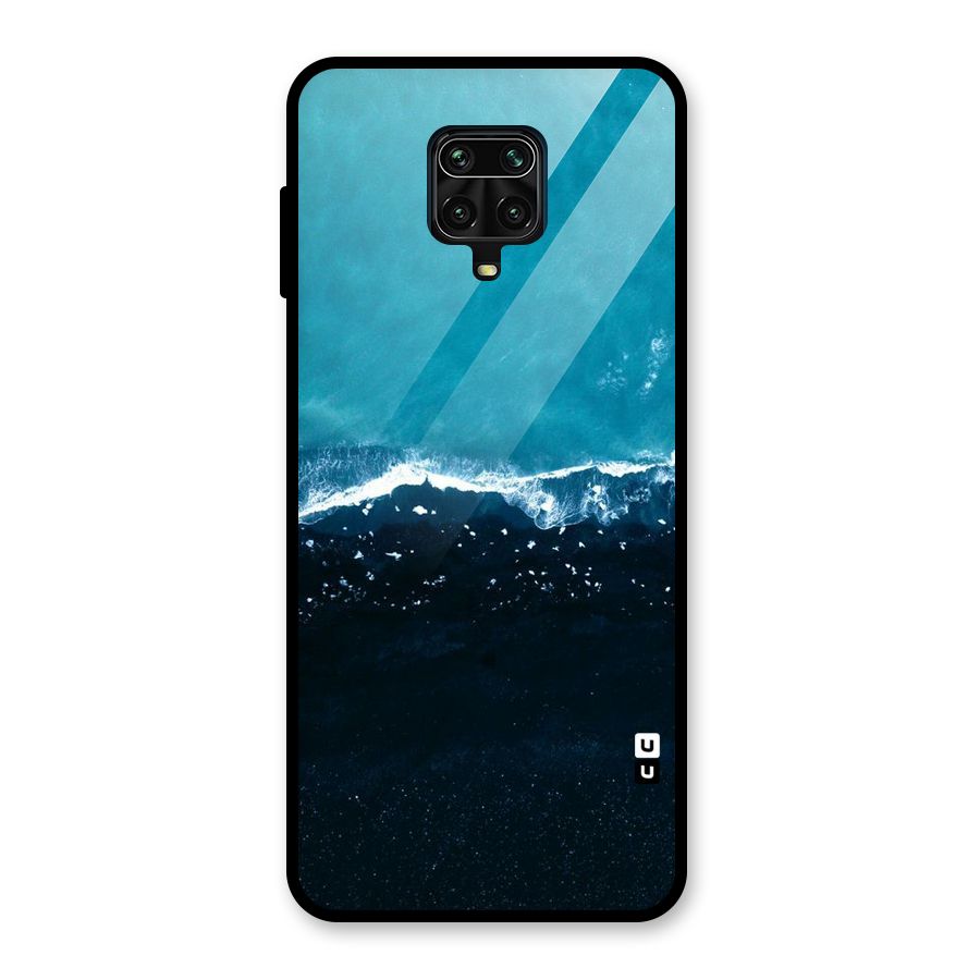 Ocean Blues Glass Back Case for Poco M2 Pro