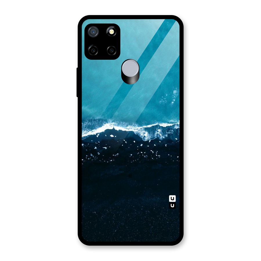 Ocean Blues Glass Back Case for Realme Narzo 30A