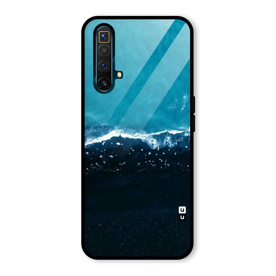Ocean Blues Glass Back Case for Realme X3