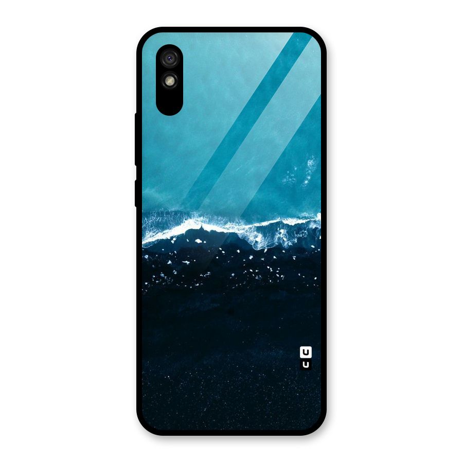 Ocean Blues Glass Back Case for Redmi 9i